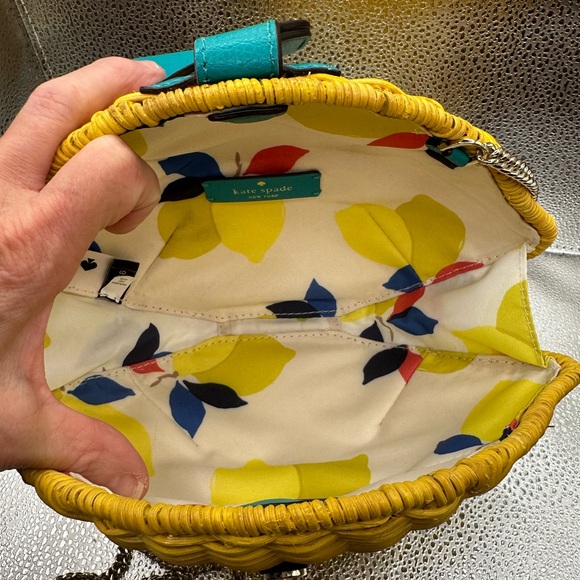 Lovely Lemon wicker by Kate Spade ππππππππππππππππππππππ - Picture 5 of 5
